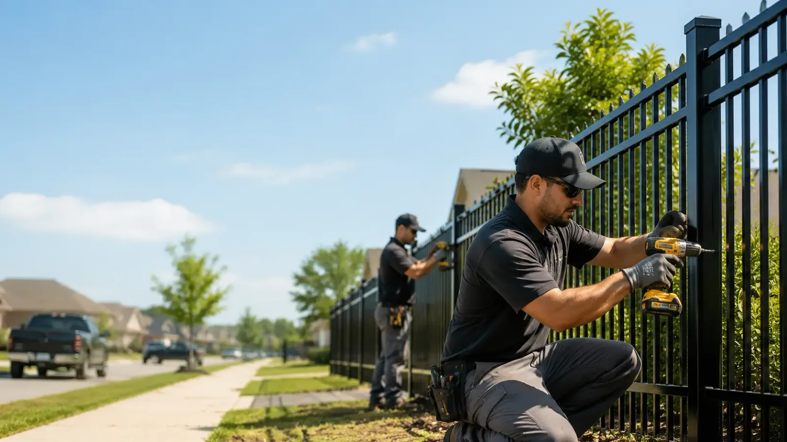 Metal Fence Installation in Van Horn, TX